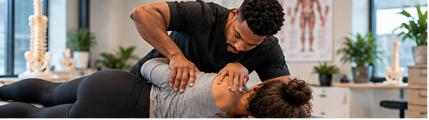 Chiropractic adjustment treatment