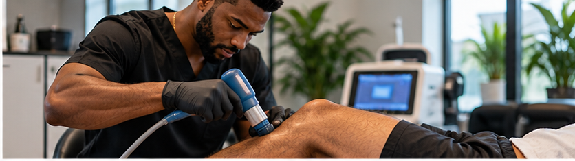 Shockwave therapy treatment
